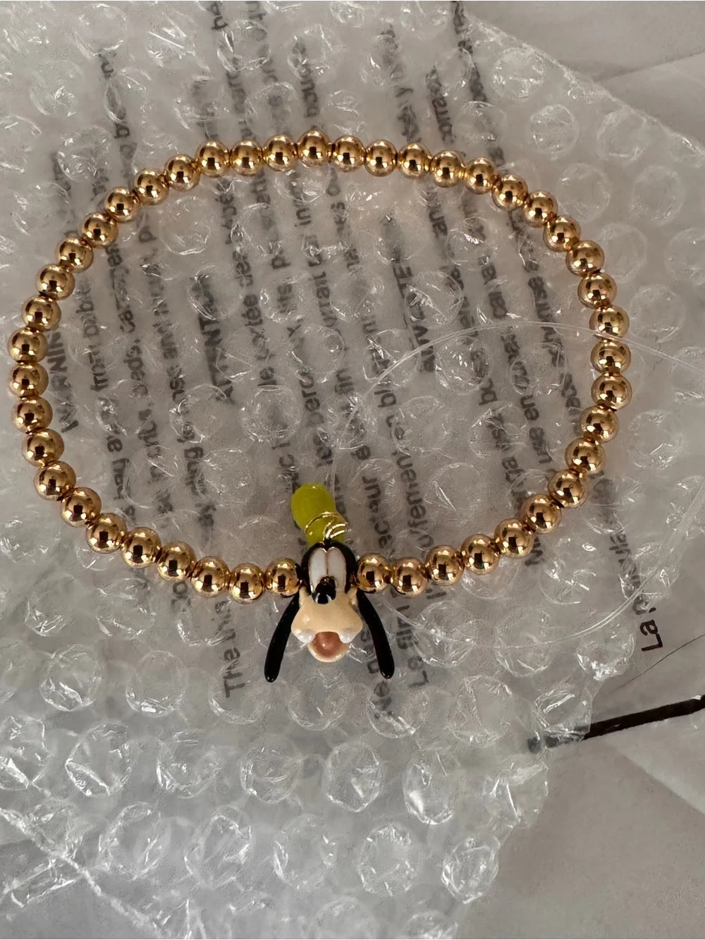 Sale! New Disney Baublebar Beaded Pisa Bracelet with Goofy!